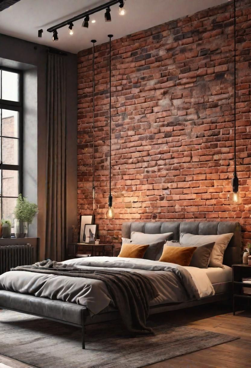 22. How to Create a Faux Brick Wall