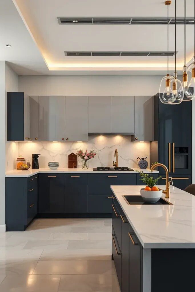 Handleless Cabinets for a Sleek Modern Look