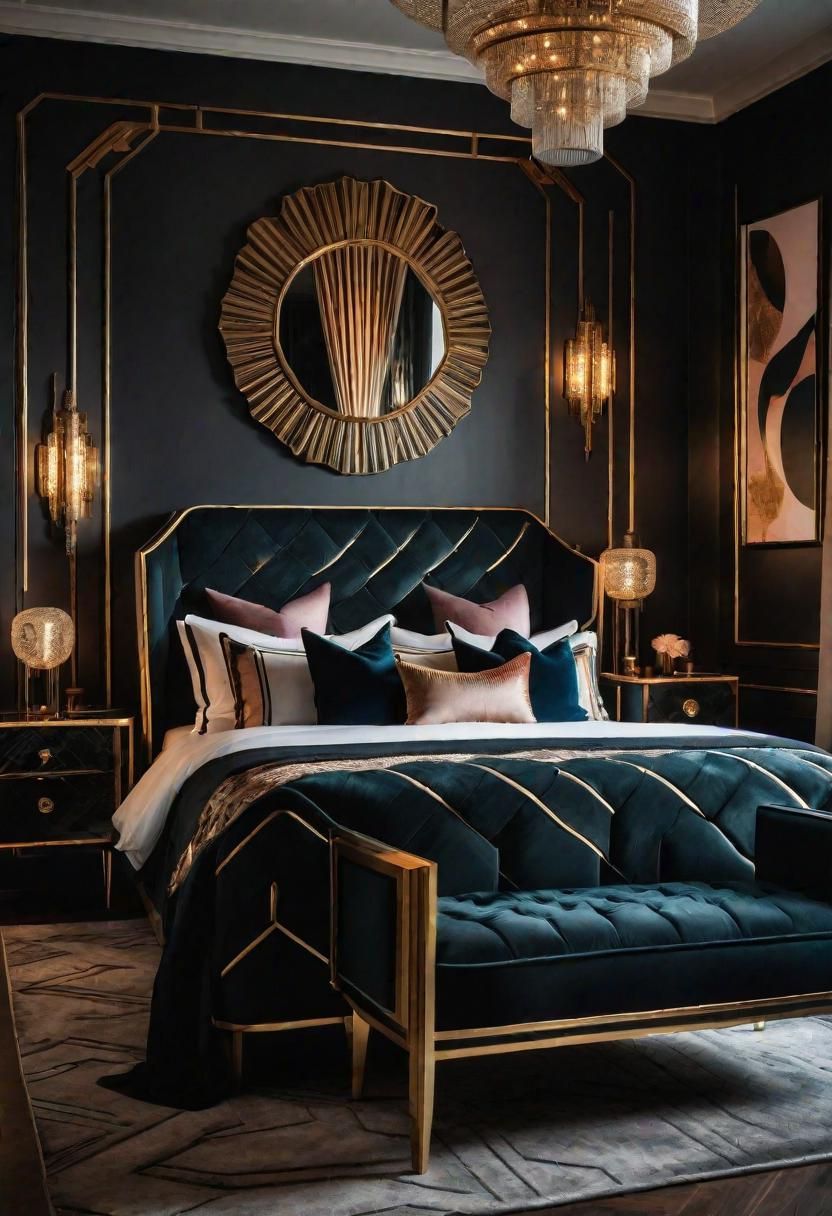 13. Roaring Twenties Bedroom Theme