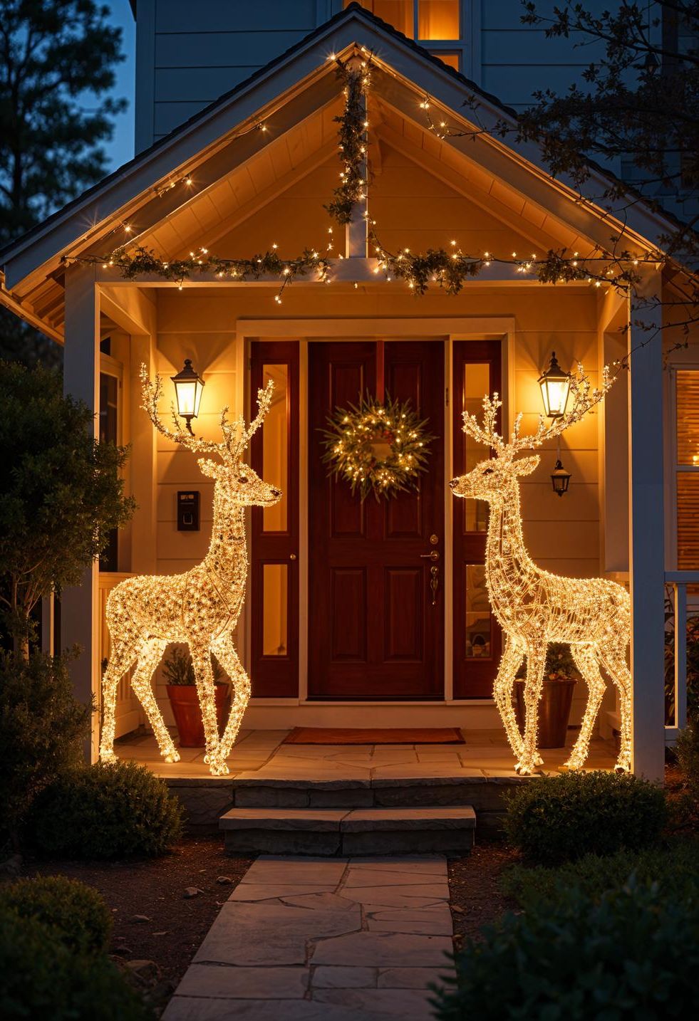 15. Grapevine Deer Porch Accents - photo 2