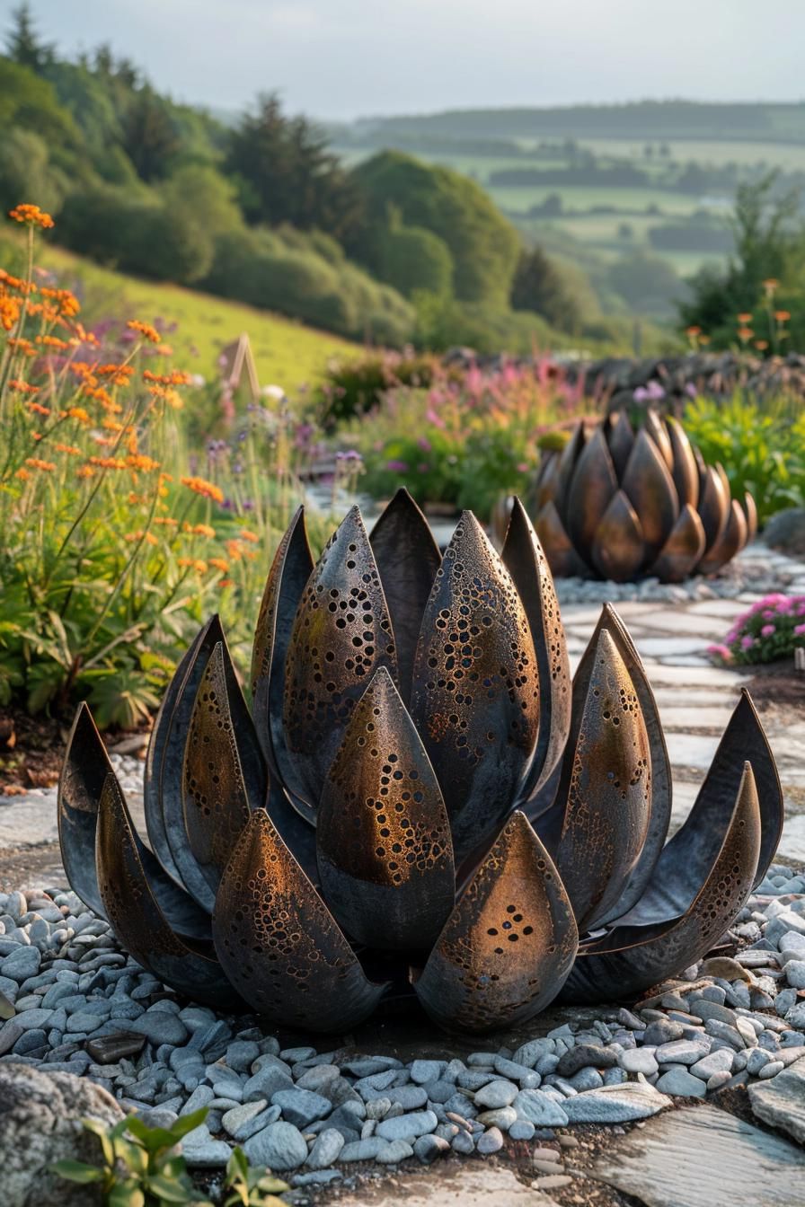 8. Organic Seed Pod Sculptures - photo 2