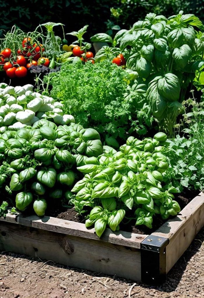 10. Herb and Vegetable Companion Planting