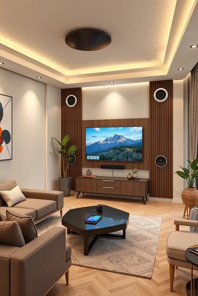 How Smart Technology Fits Into Modern Living Rooms - photo 2