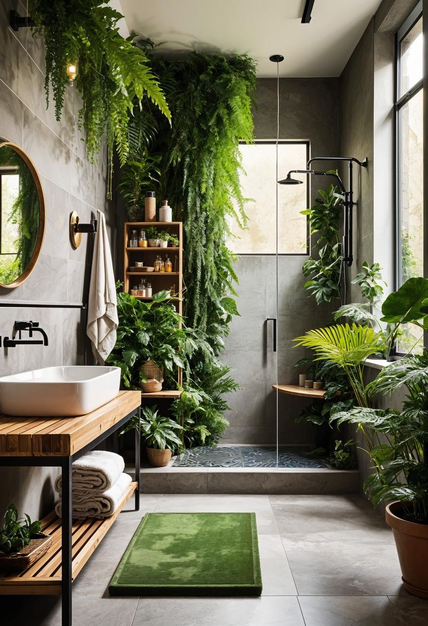 6. Green Oasis Shower Space - photo 2
