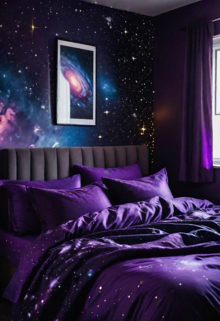 26. Cosmic-Themed Bedroom Ideas