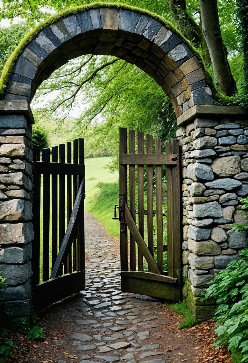 14. Design Ideas for a Secret Garden Gate