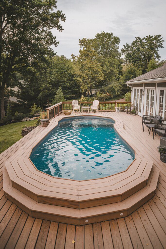 Wraparound Decks for Oval Pools - photo 2