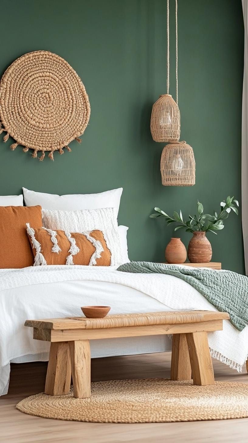 5. Earthy Retreat Bedroom - photo 2