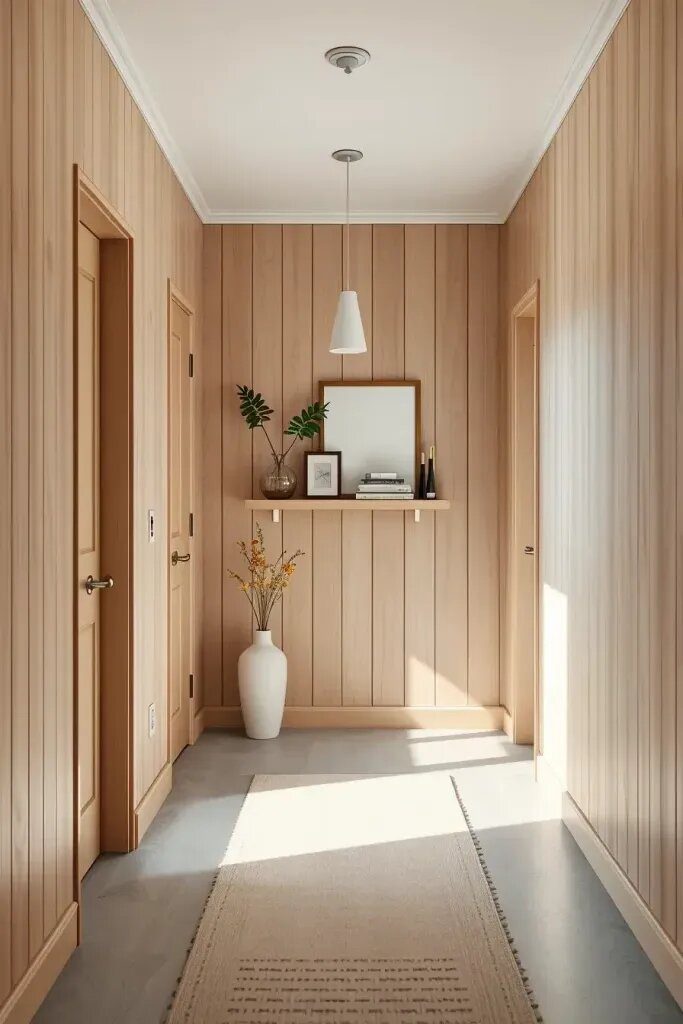 Scandinavian Light Wood for a Cozy Hallway Gallery - photo 2