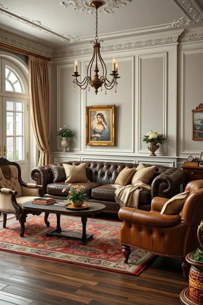 Cozy Sofas With Vintage Character