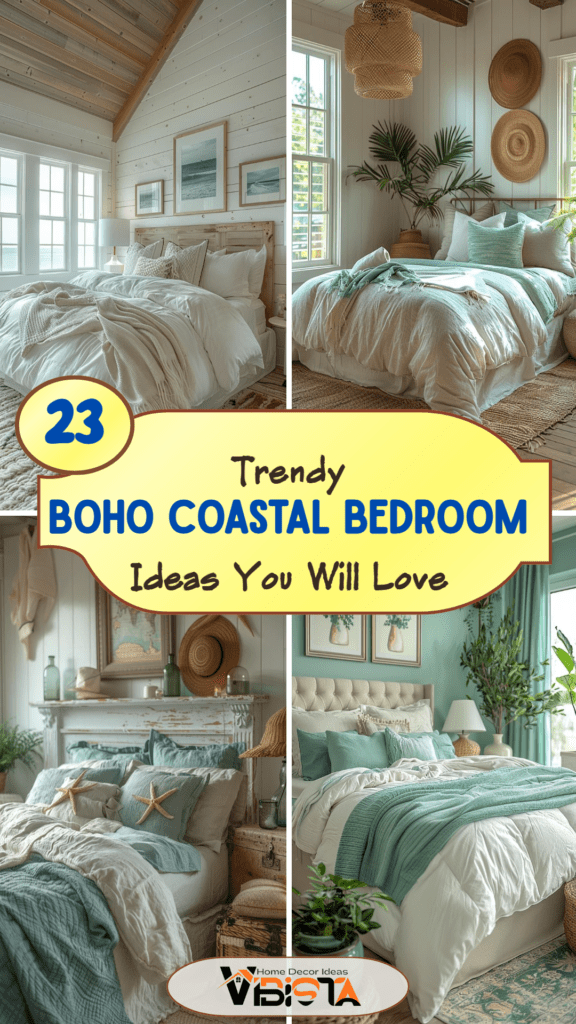 23 Trendy Boho Coastal Bedroom Ideas You Will Love