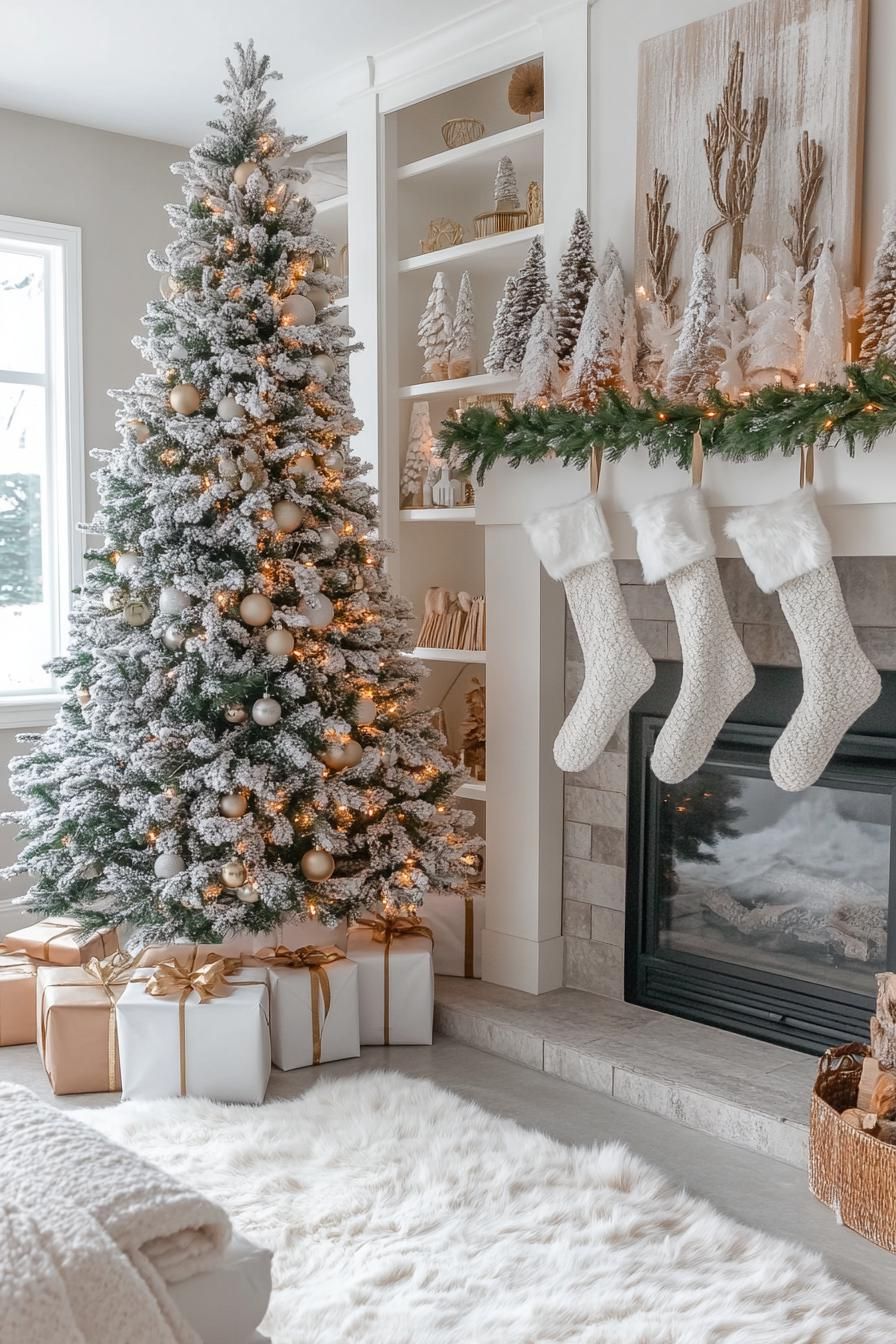 9. Snowy Accents for Holiday Decor - photo 2