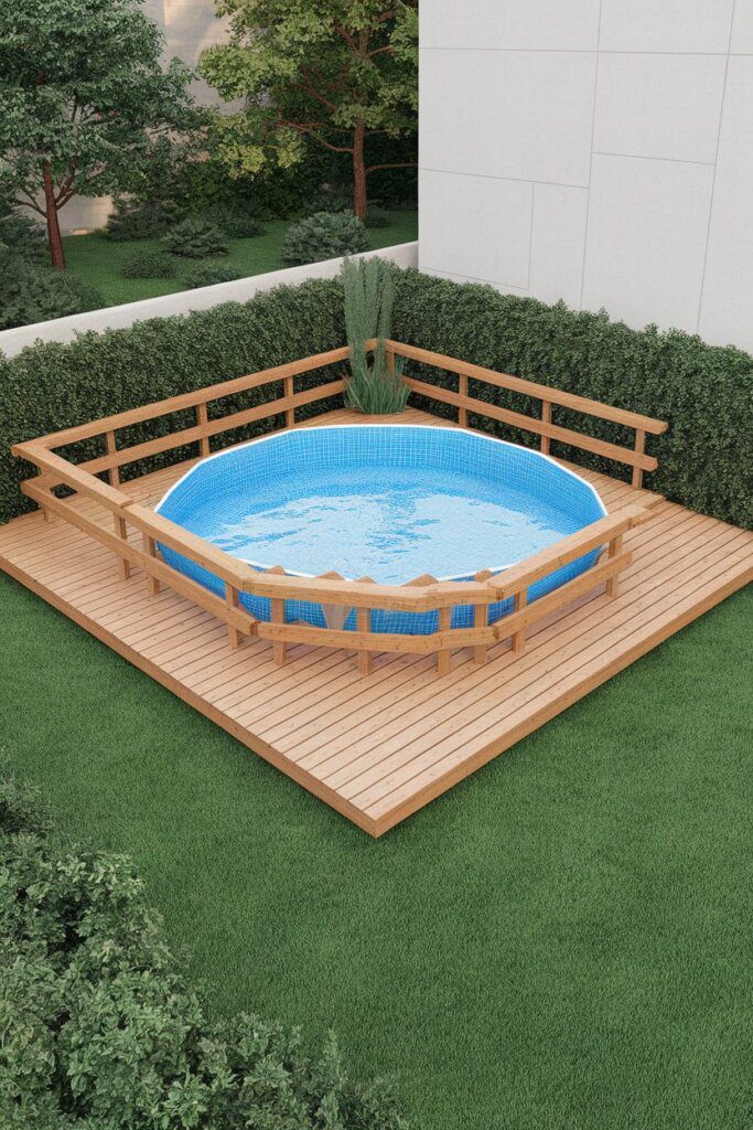 A Light, Beach-Style White Deck