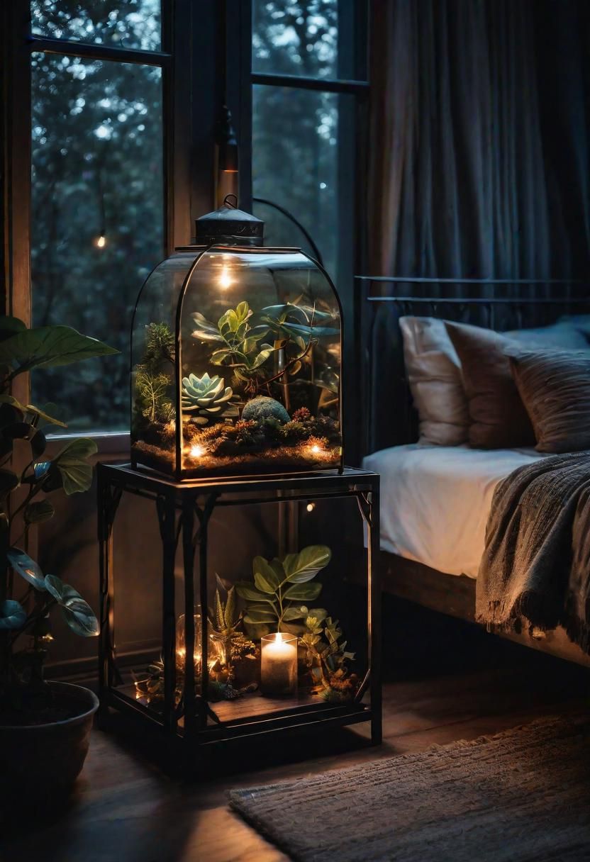 13. How to Style a Terrarium Nightstand