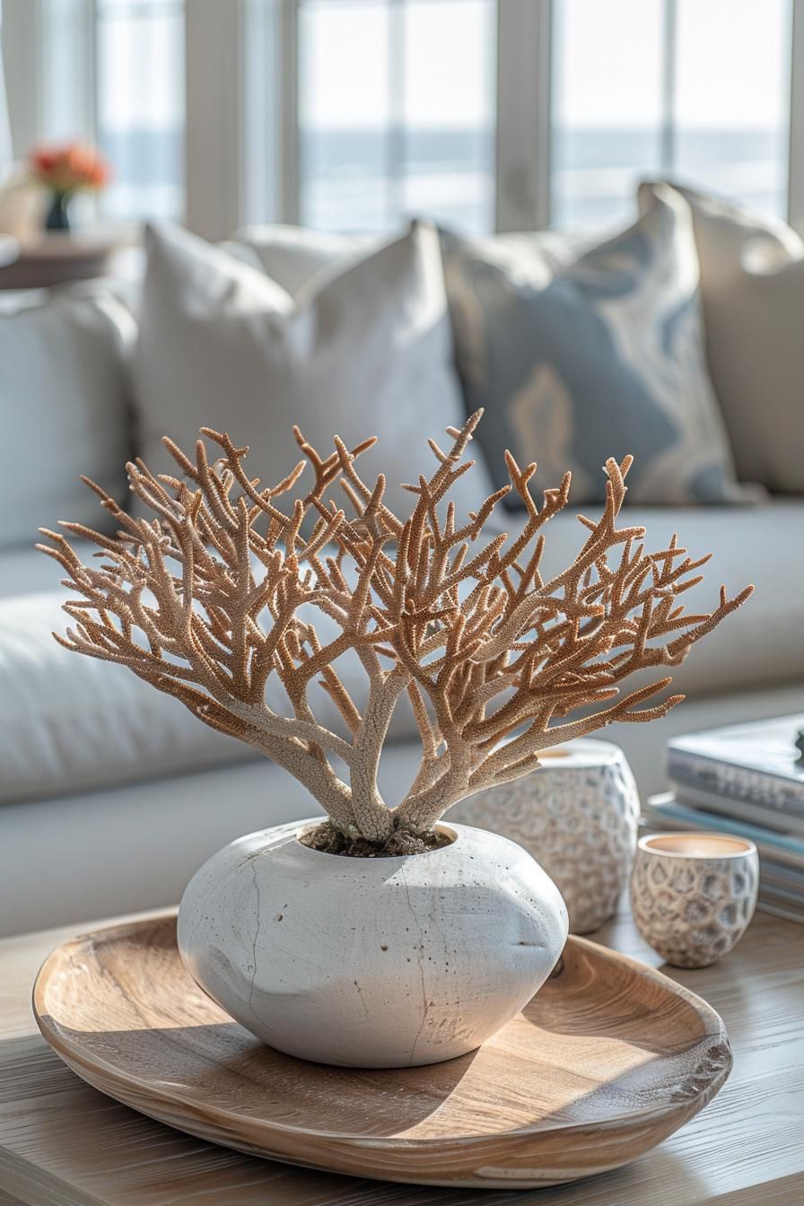 10. Coral Accents for Seaside Style - photo 2