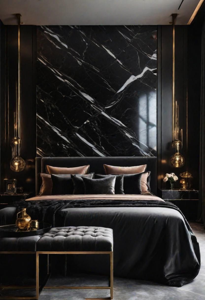 15. Black Marble Accent Details
