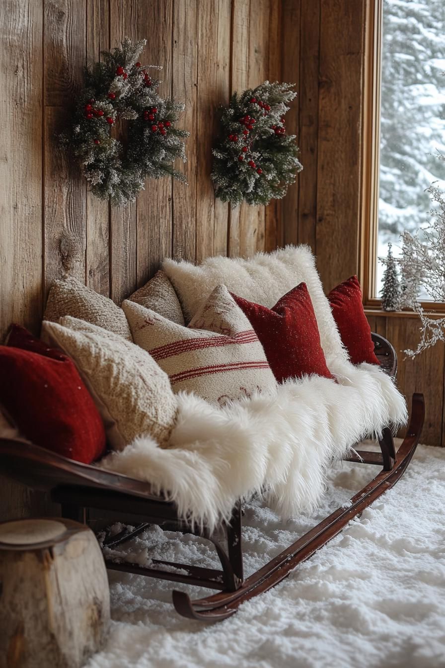 8. Winter Sled Display Ideas - photo 2