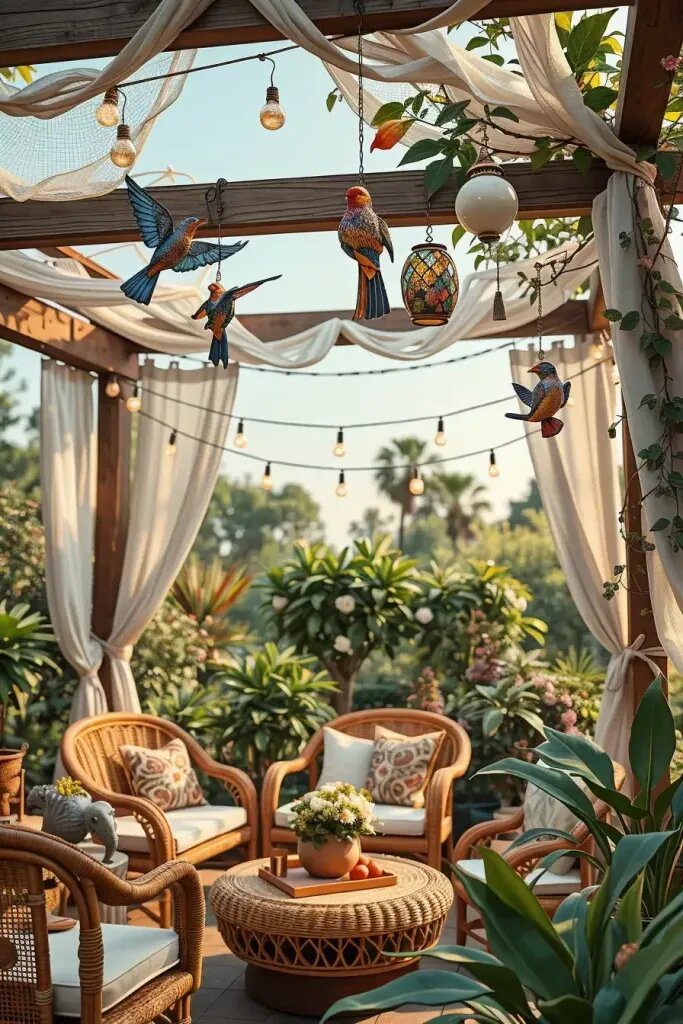 Hanging Figurines for Trees and Garden Pergolas - photo 2