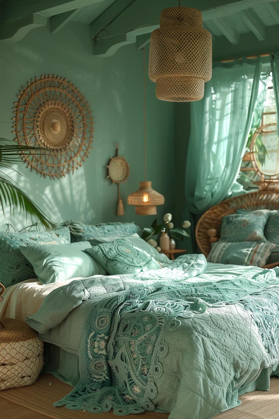 22. Mandala Mural for Boho Bedroom - photo 2