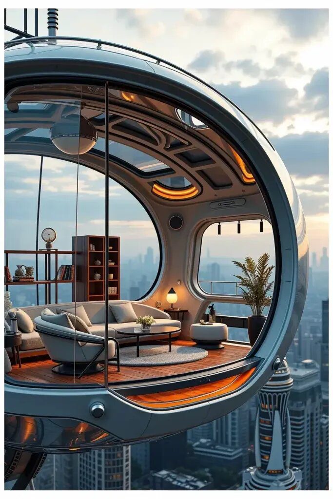 Cantilevered Balcony Pods for a Bold Look