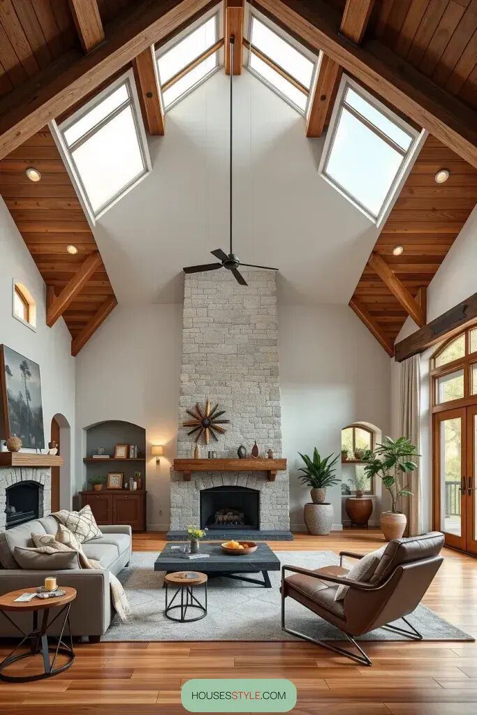 Exposed Wood Beams as a Focal Point - photo 2