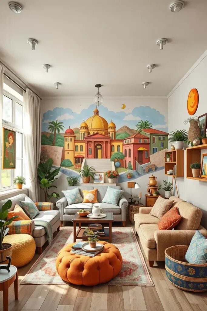 Painting a Mural as a Family Project
