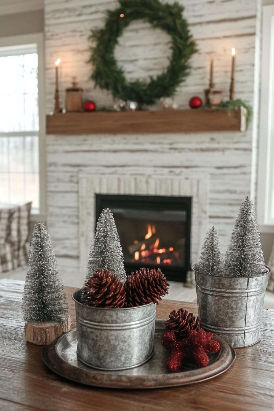 11. Rustic Metal Holiday Accents - photo 3