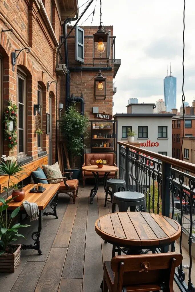Industrial Lofts With Upcycled Balcony Charm - photo 2
