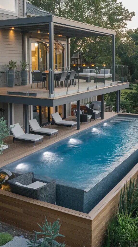 Planning a Deck for a Rectangular Pool