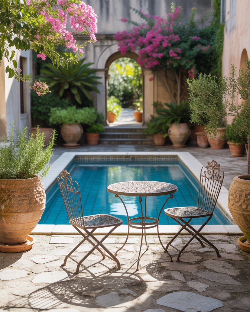 14. Mediterranean-Inspired Courtyard Pools - photo 2