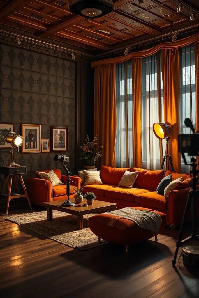 Home Theater Living Rooms