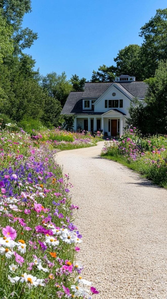 23. Turning a Driveway into a Wildflower Lane - photo 2