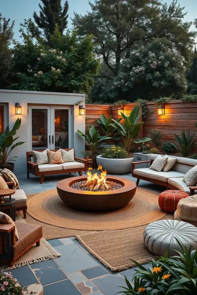 Designer Fire Pits and Cozy Hearth Features - photo 2