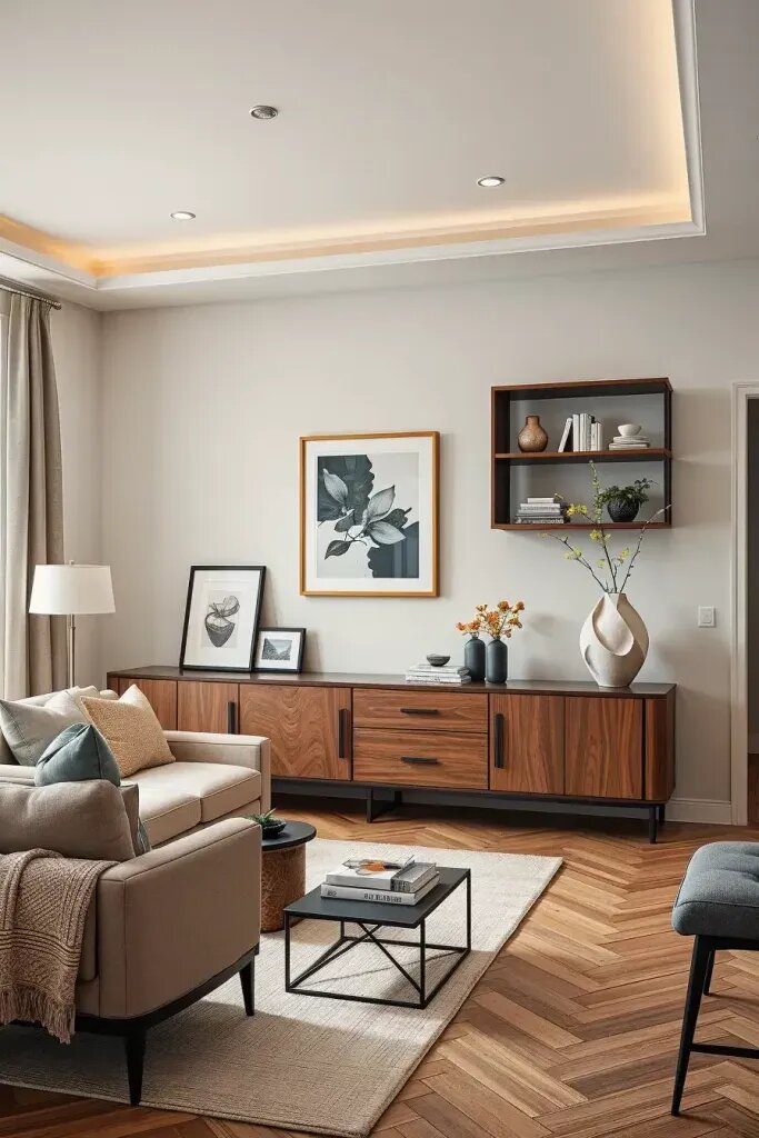 Carefully Selected Items for a Minimalist Living Room