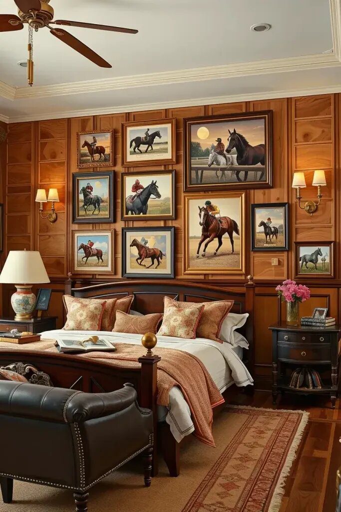 3. Equestrian and Adirondack Ideas for Gallery Walls - photo 2
