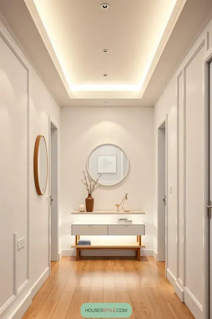 LED Strip Lights For Modern Hallway Lighting - photo 2