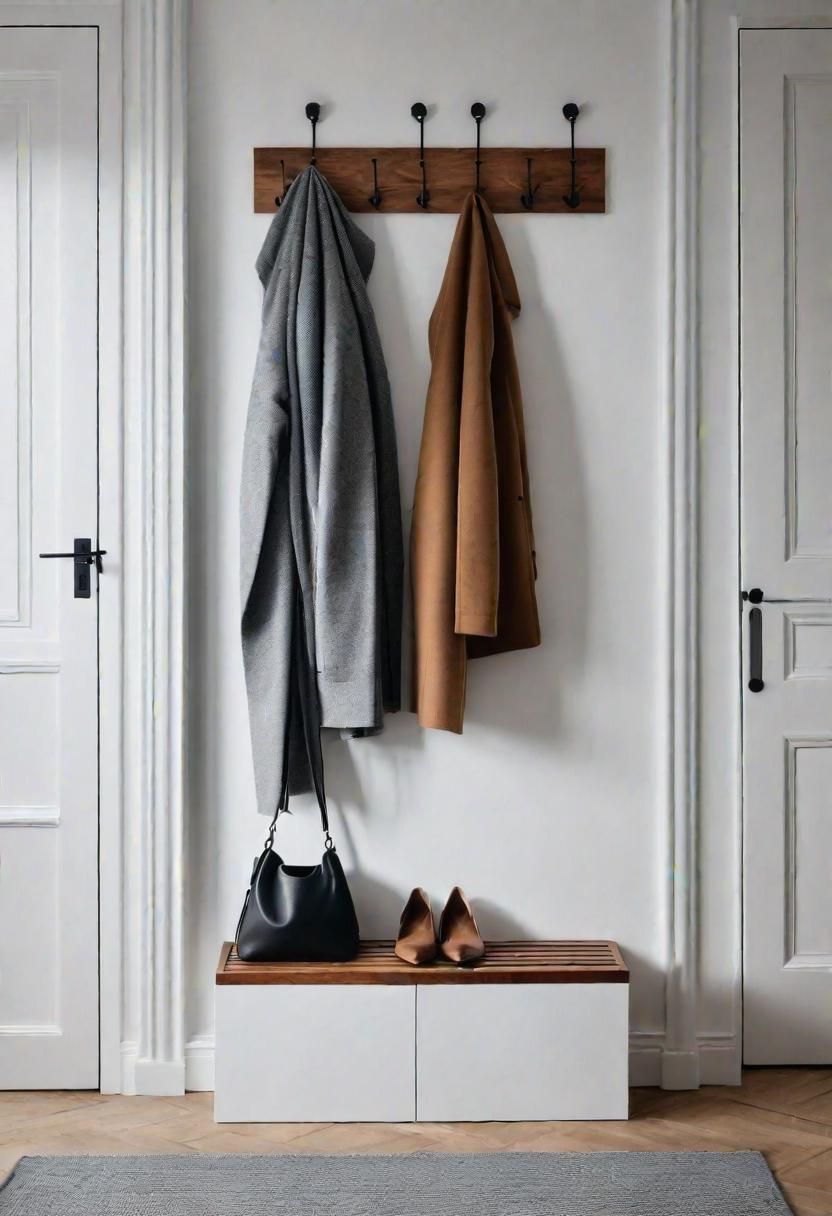 6. Chic Hook Board Design