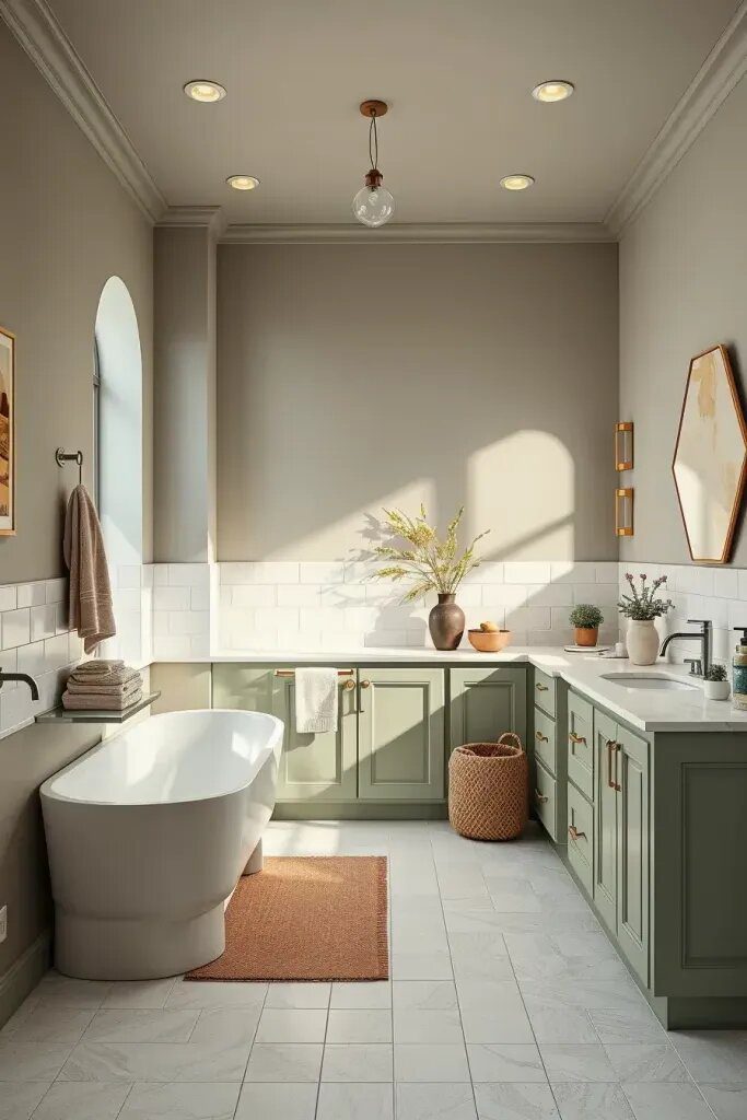 5 Calming Paint Colors for a Relaxing Bathroom