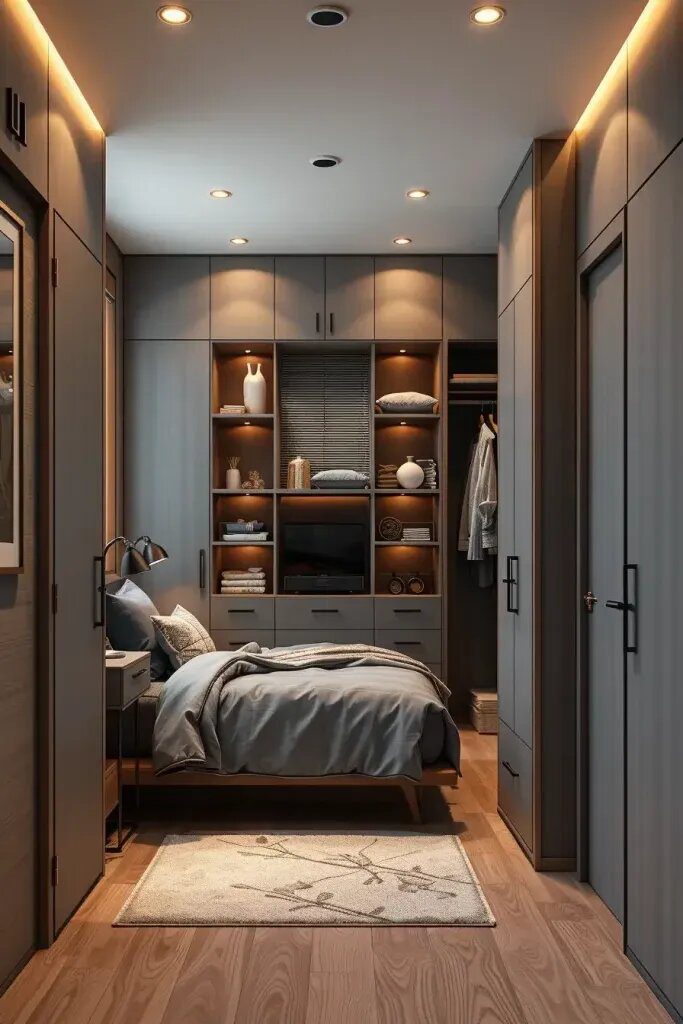 Wardrobes With Clever Hidden Storage - photo 2