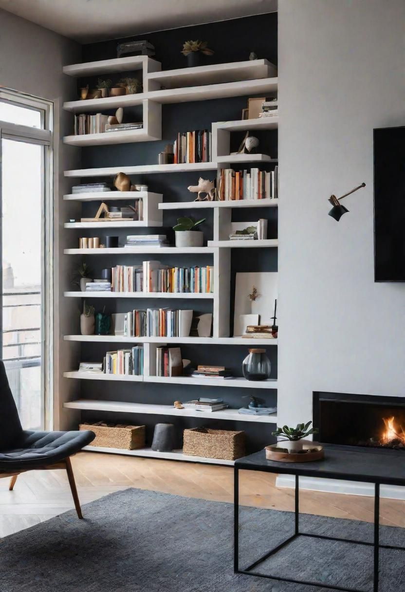 33. Perimeter Shelving to Maximize Space