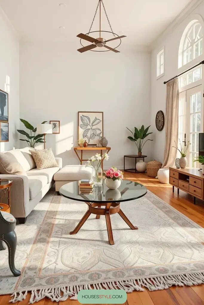 Glass-Topped Tables for a Light, Airy Look - photo 2