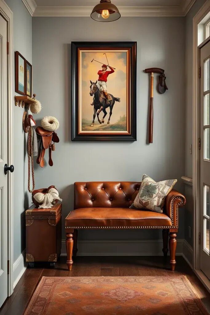 3 Simple Ways to Bring Polo Style Into Your Hallway