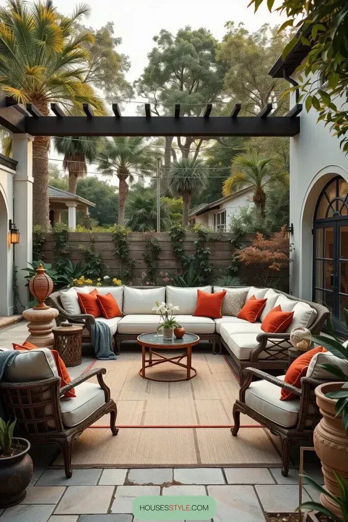 Soft Fabric Ideas for Outdoor Seating