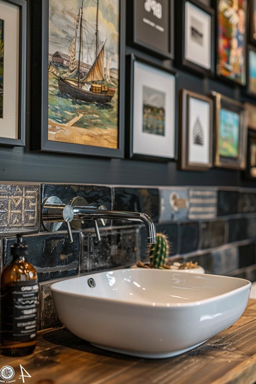 16. Eclectic Gallery Wall Ideas