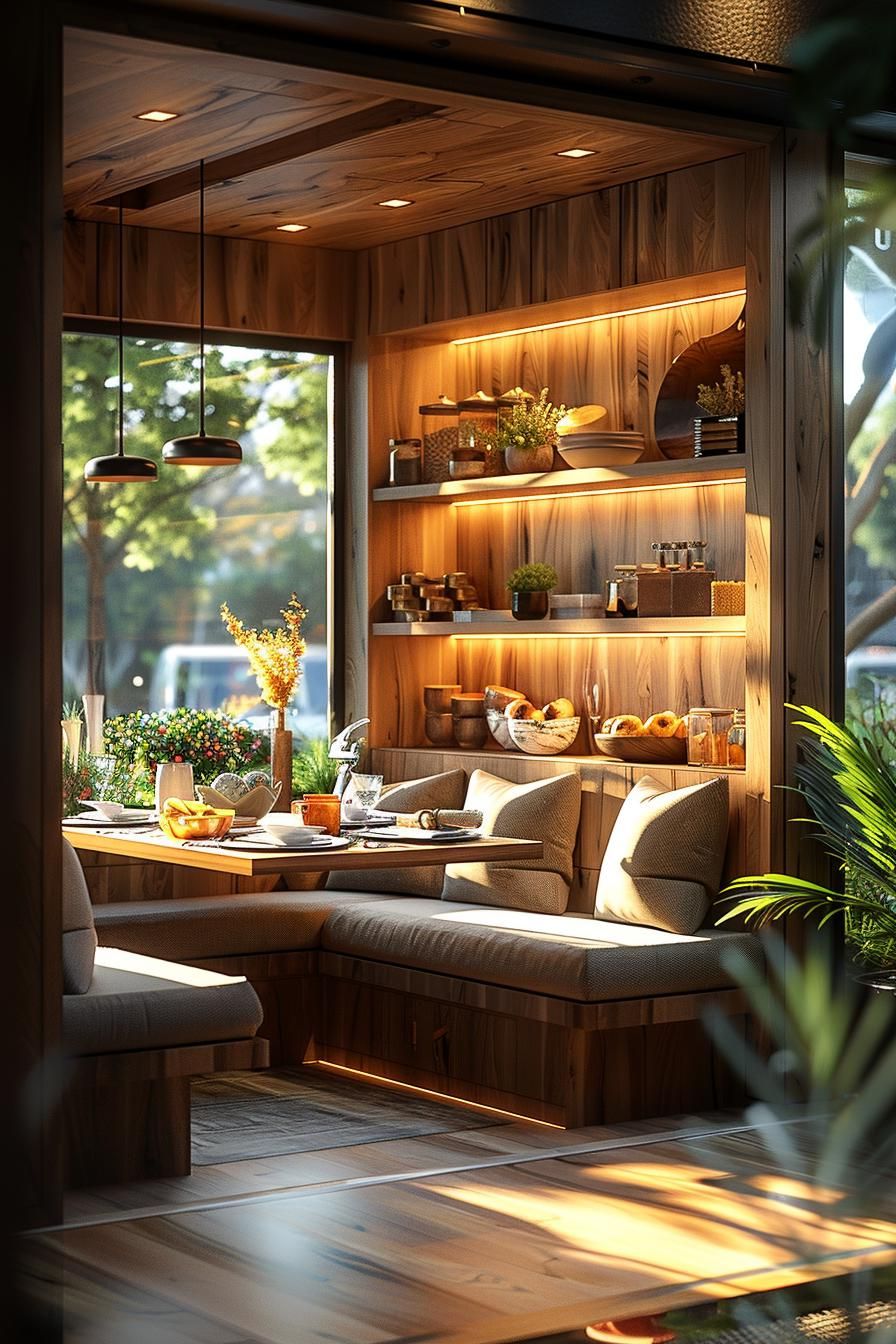 8. Built-In Breakfast Nook Ideas - photo 2