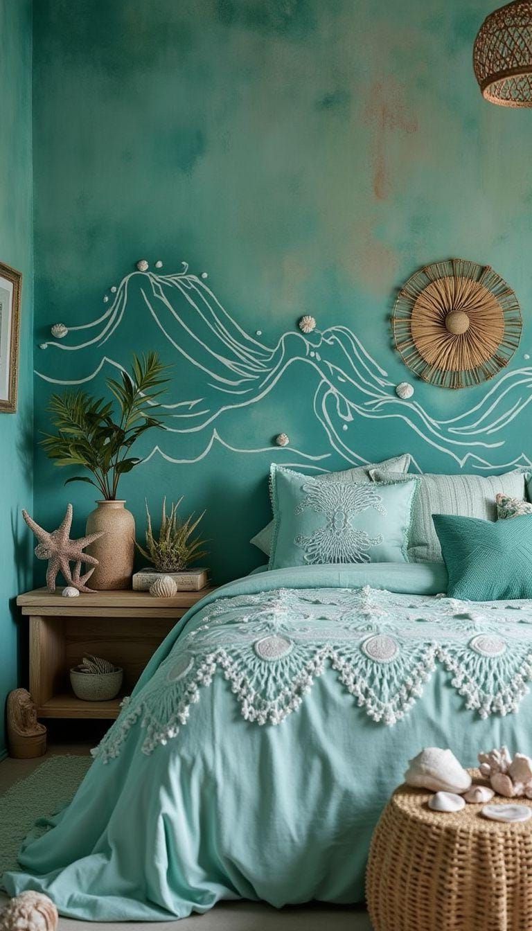 8. Breezy Oceanic Boho Vibes