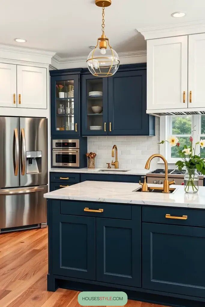 Two-Tone Cabinet Designs For Depth And Contrast - photo 2