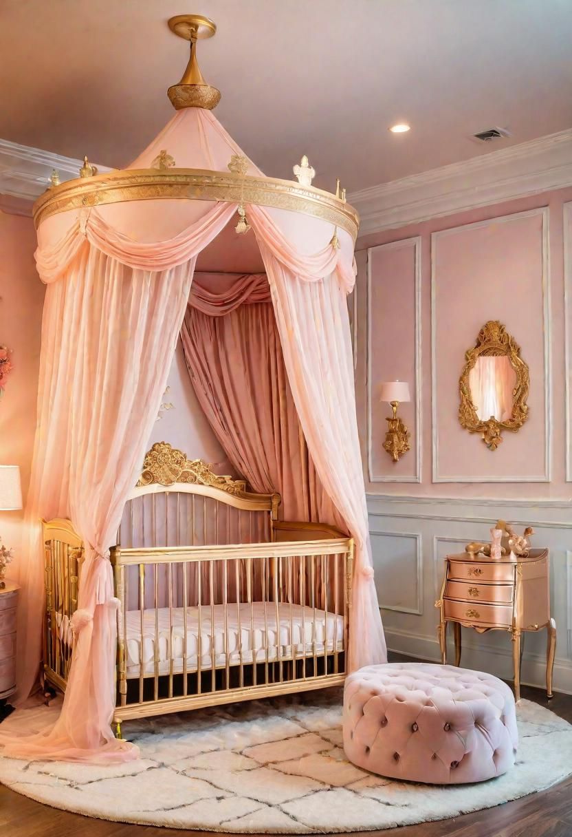 7. Regal Royal-Themed Nursery Decor - photo 2
