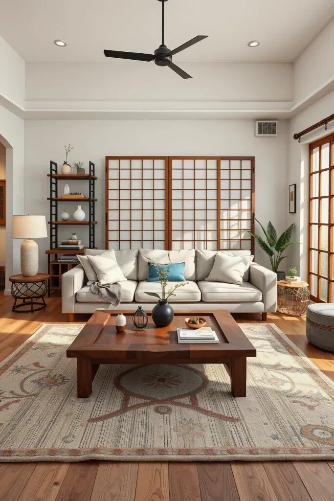 Building a Cozy Japandi Living Room