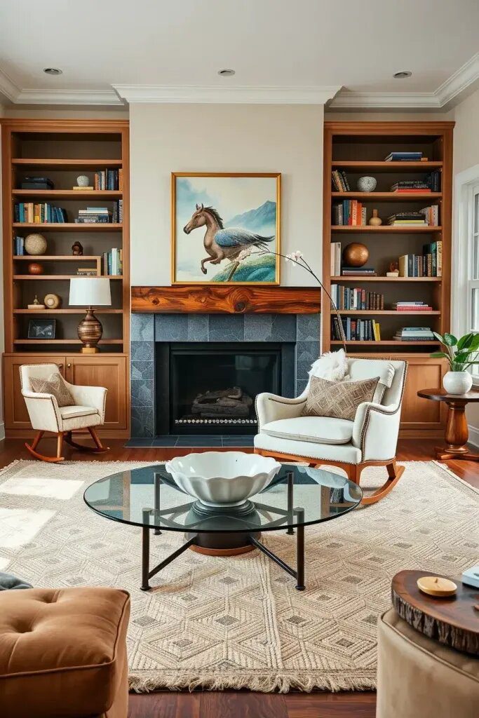 Working Heirloom Furniture into Modern Rooms